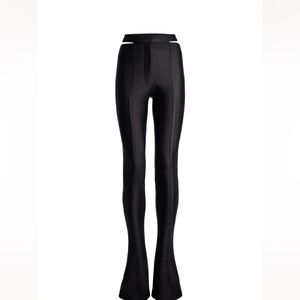 H&M Mugler Jersey Cut-out Pants SIZE 16